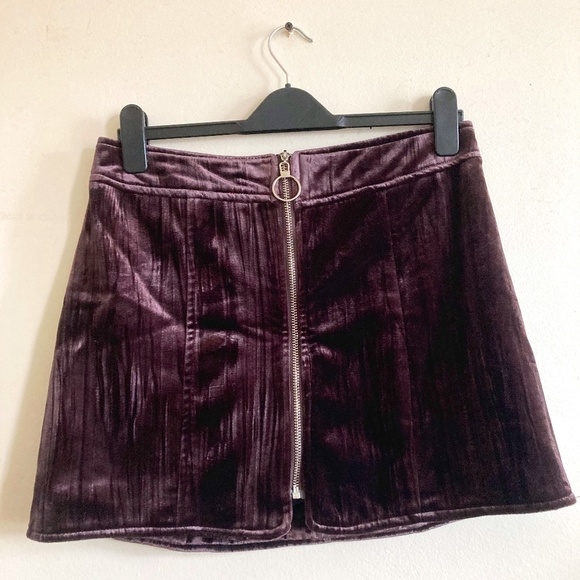 Purple Velvet Zip Mini - Picture 1 of 1